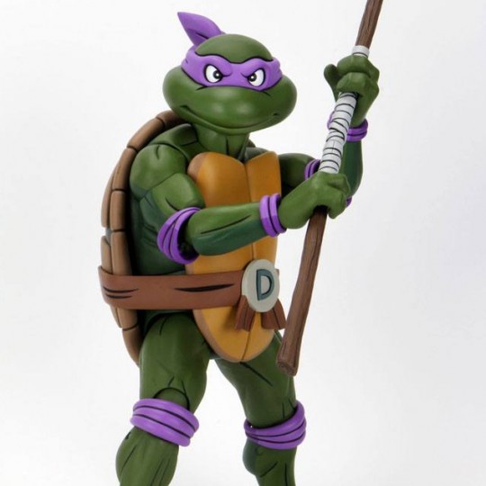 Boneco Tartarugas Ninja - Figura De Ação 12 Cm - Donatello C/Armadura - MP  Brinquedos