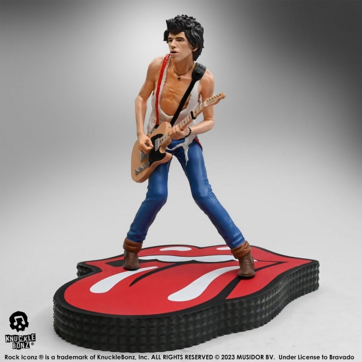 Rock Iconz: Rolling Stones - Charlie Watts / Mick Jagger / Keith Richards / Ronnie Wood Statue