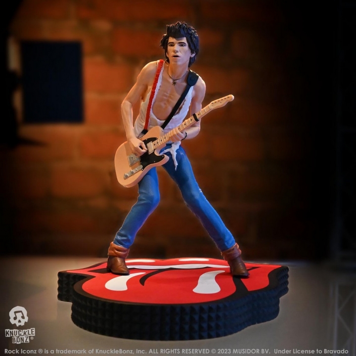 Rock Iconz: Rolling Stones - Charlie Watts / Mick Jagger / Keith Richards / Ronnie Wood Statue