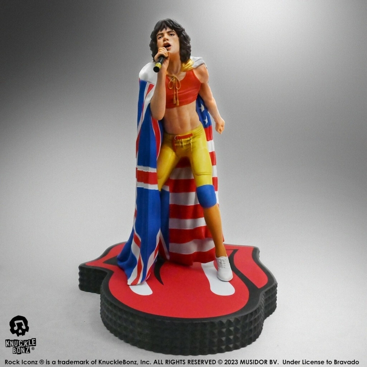 Rock Iconz: Rolling Stones - Charlie Watts / Mick Jagger / Keith Richards / Ronnie Wood Statue