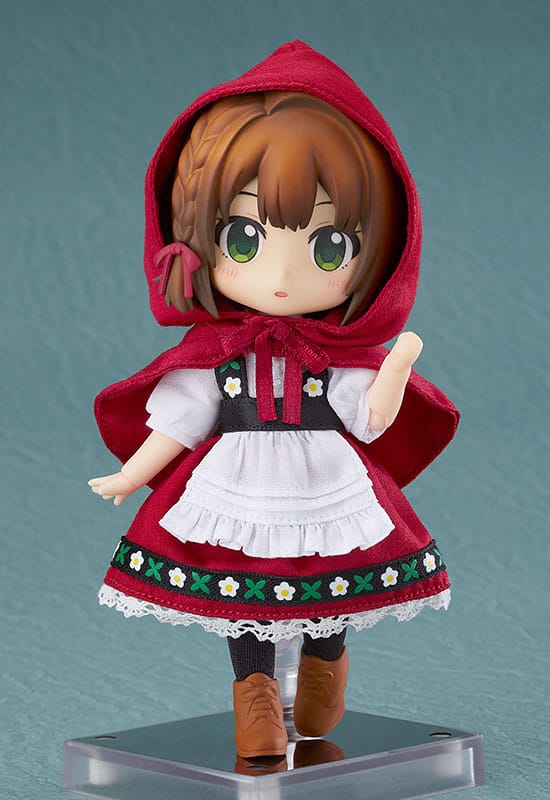 Original Character Nendoroid Doll Action Figure Little Red Riding Hood: Rose / Wolf: Ash 14 cm