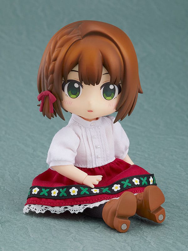 Original Character Nendoroid Doll Action Figure Little Red Riding Hood: Rose / Wolf: Ash 14 cm