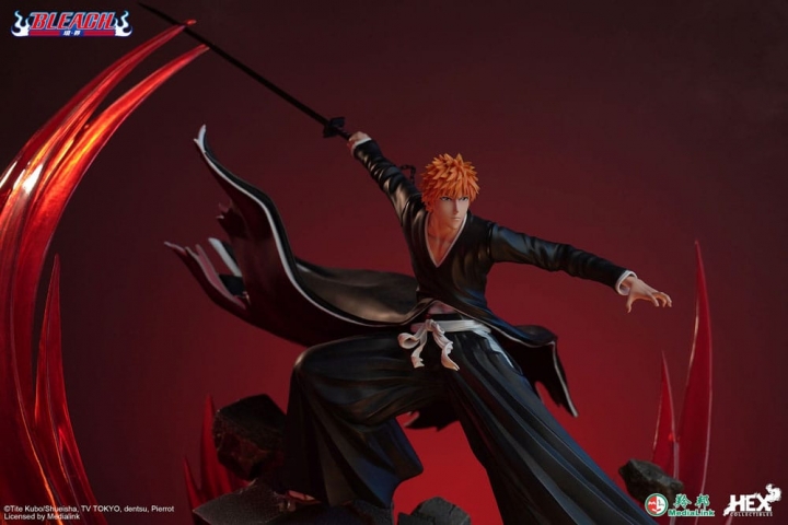 Bleach Elite Dynamic Statue 1/6 Ichigo Kurosaki 51 cm