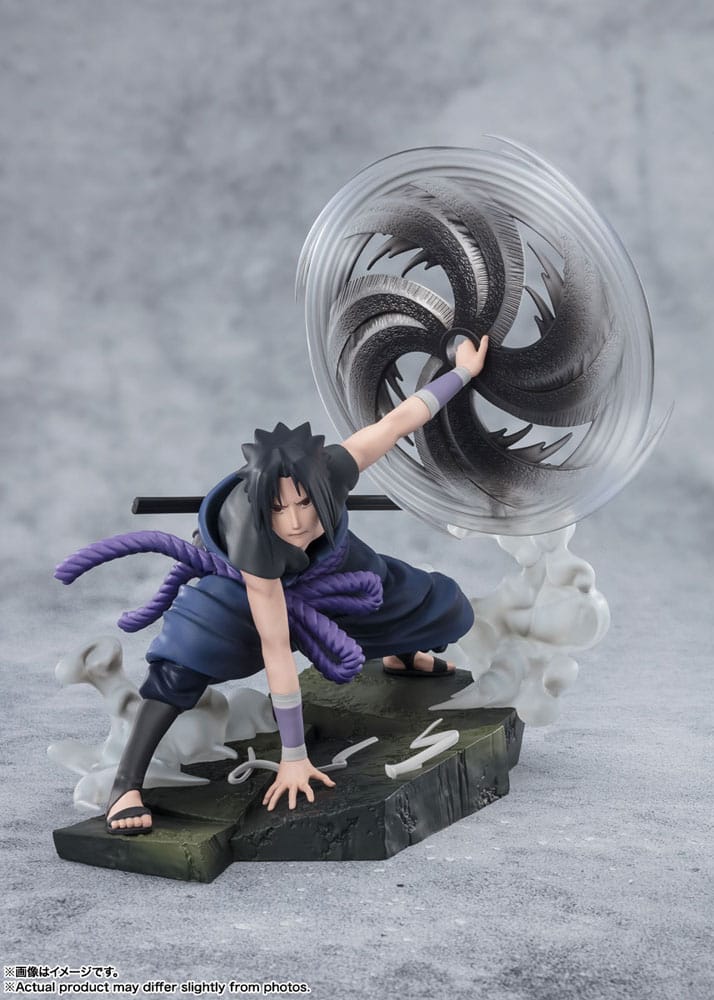 Naruto Shippuden Figuarts ZERO Extra Battle PVC Statue Sasuke Uchiha Mangekyo Sharingan- 20 cm