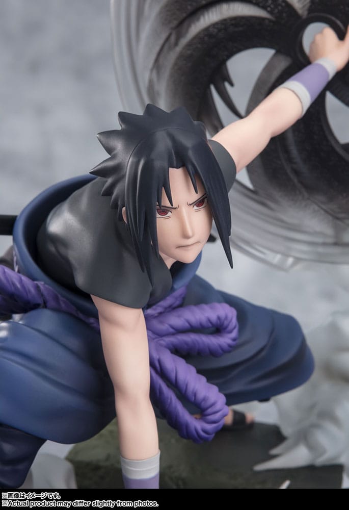 Naruto Shippuden Figuarts ZERO Extra Battle PVC Statue Sasuke Uchiha Mangekyo Sharingan- 20 cm