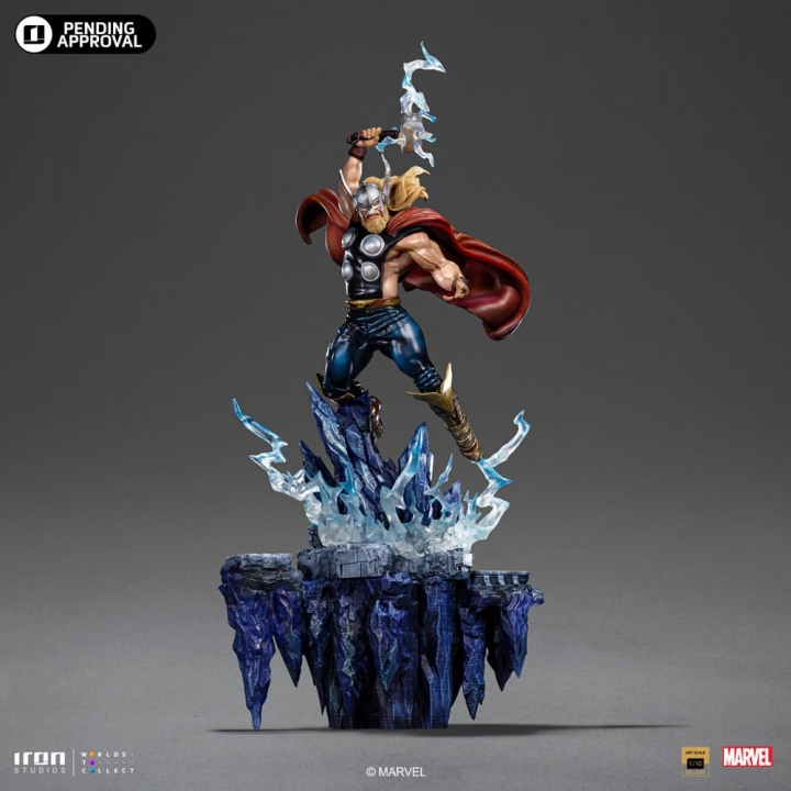 Avengers Deluxe Battle Diorama Series Art Scale Statue 1/10 Thor 44 cm