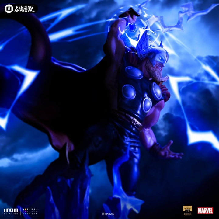 Avengers Deluxe Battle Diorama Series Art Scale Statue 1/10 Thor 44 cm