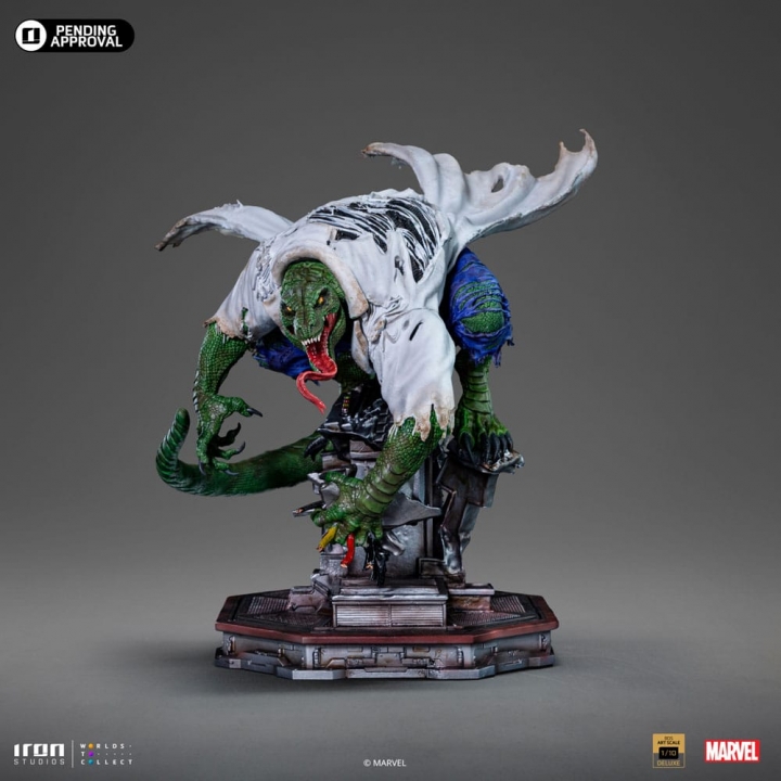 Spider-man vs Villains Battle Diorama Series Art Scale Statue 1/10 Lizard 21 cm