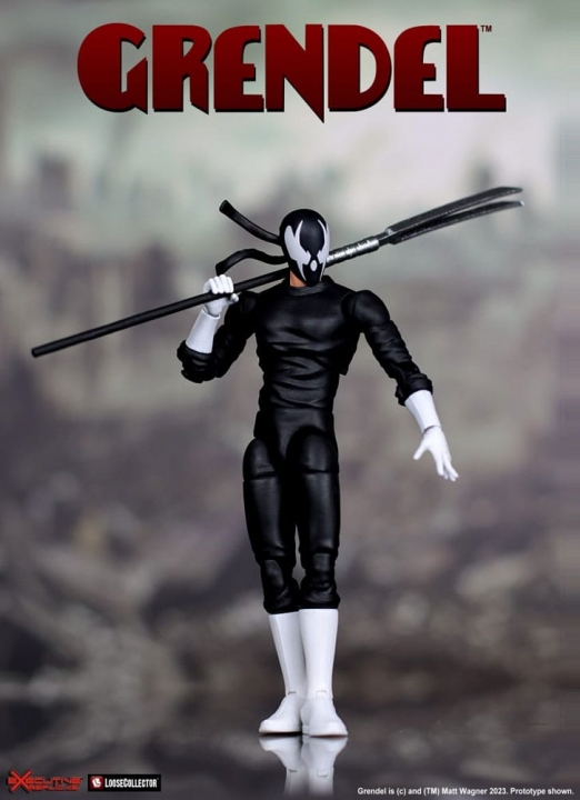 Grendel by Matt Wagner Action Figure 1/12 Grendel (Hunter Rose) 15 cm