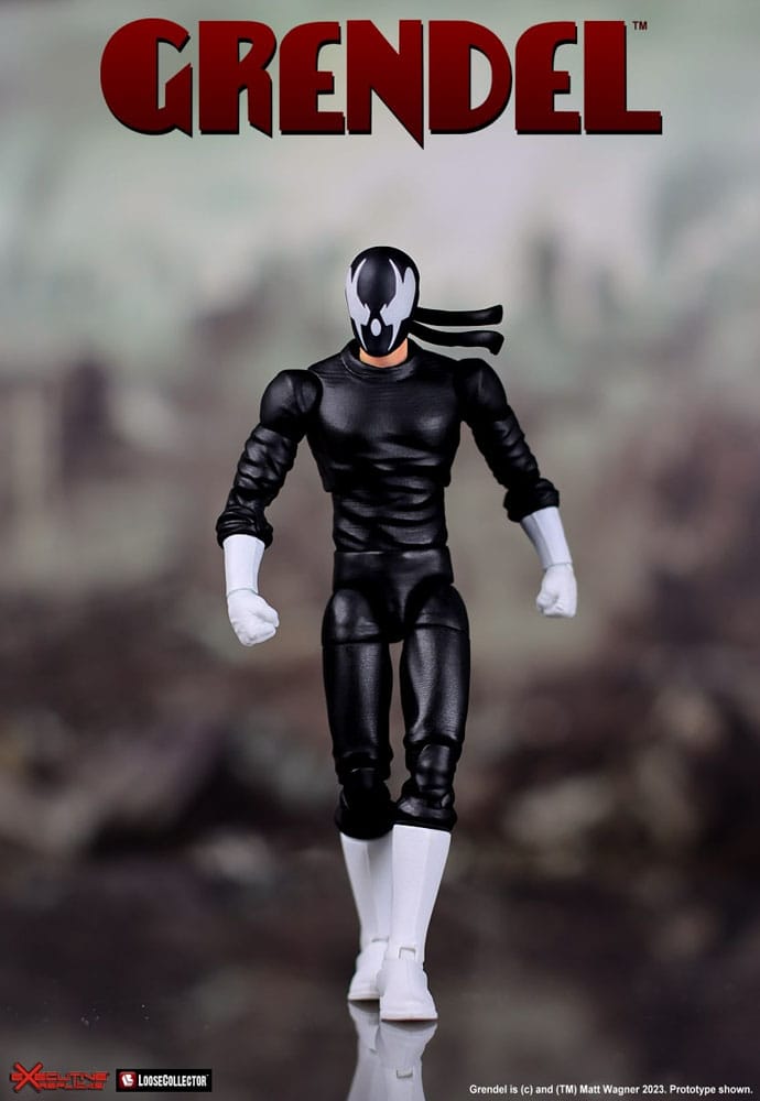 Grendel by Matt Wagner Action Figure 1/12 Grendel (Hunter Rose) 15 cm