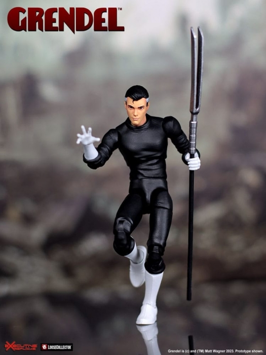 Grendel by Matt Wagner Action Figure 1/12 Grendel (Hunter Rose) 15 cm