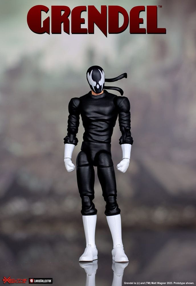 Grendel by Matt Wagner Action Figure 1/12 Grendel (Hunter Rose) 15 cm