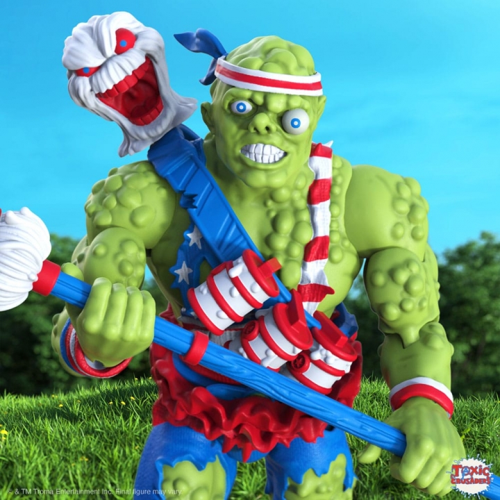 Toxic Crusaders Ultimates Action Figure Toxie Vintage Toy America 18 cm