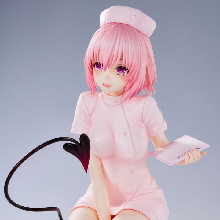 To Love-Ru Darkness Statue PVC Momo Belia Deviluke Nurse Costume 22 cm