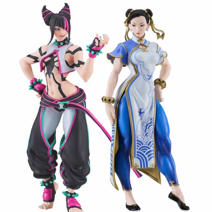 Street Fighter Pop Up Parade PVC Statue Chun-Li / Yuri Han 17 cm