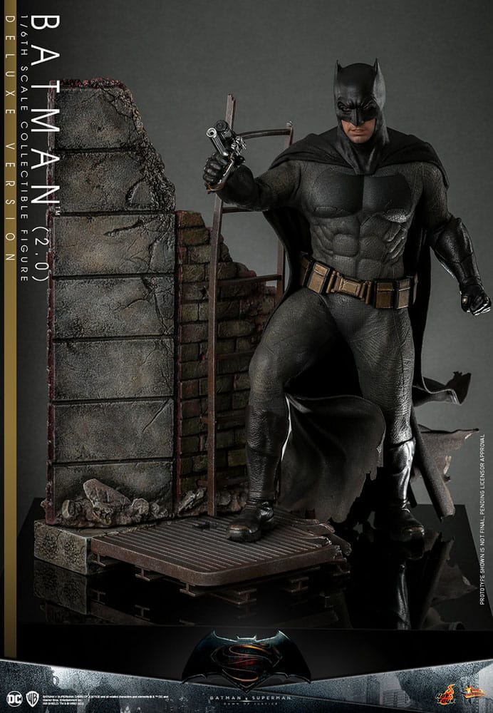 Batman v Superman: Dawn of Justice Movie Masterpiece 1/6 Batman 2.0 Deluxe Version 32 cm