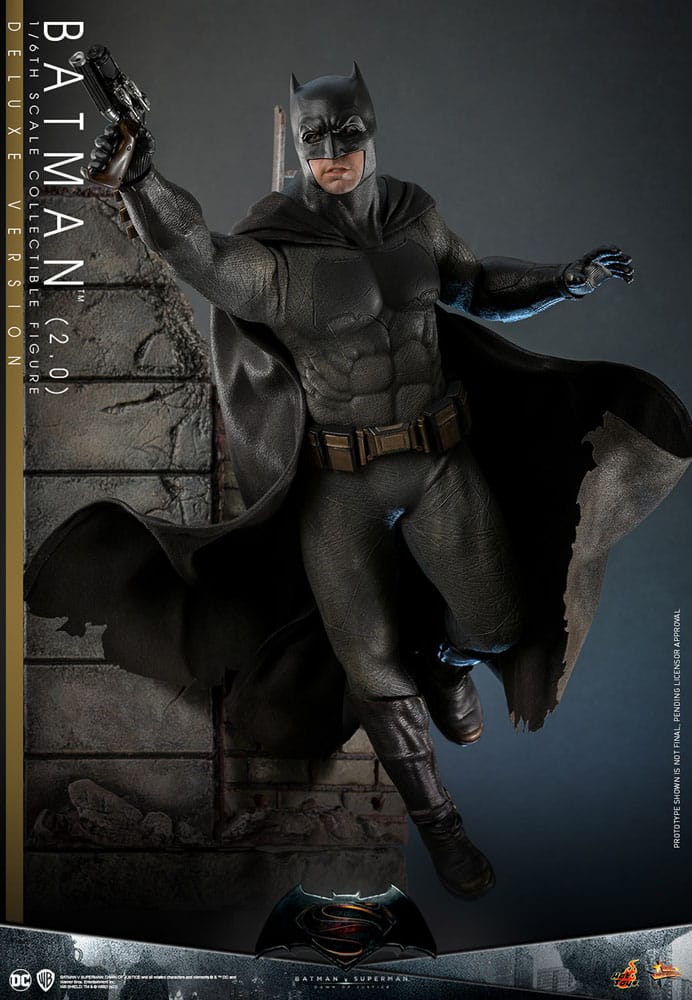 Batman v Superman: Dawn of Justice Movie Masterpiece 1/6 Batman 2.0 Deluxe Version 32 cm