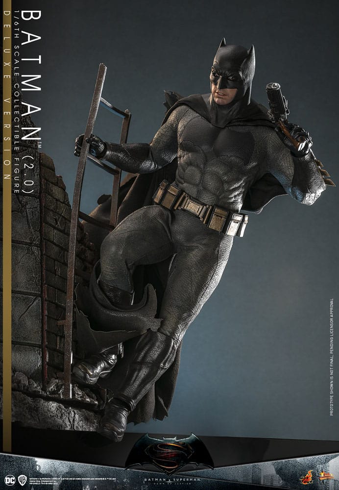 Batman v Superman: Dawn of Justice Movie Masterpiece 1/6 Batman 2.0 Deluxe Version 32 cm