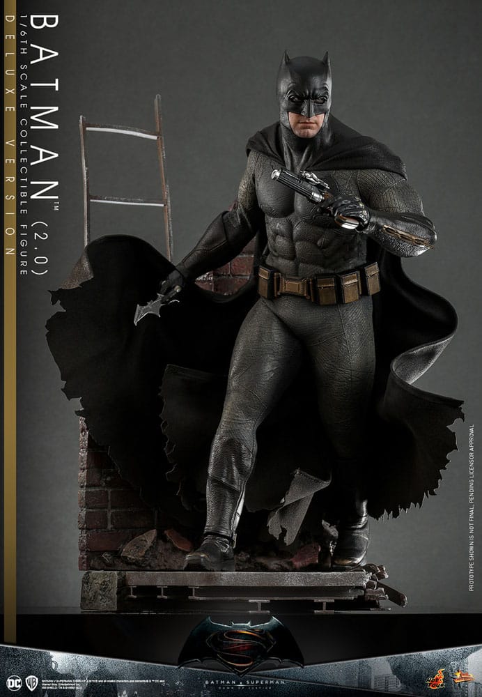 Batman v Superman: Dawn of Justice Movie Masterpiece 1/6 Batman 2.0 Deluxe Version 32 cm