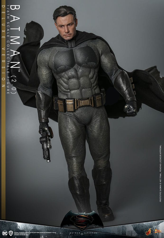 Batman v Superman: Dawn of Justice Movie Masterpiece 1/6 Batman 2.0 Deluxe Version 32 cm