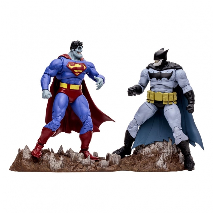 DC Multiverse Action Figure 2-Pack Bizarro & Batzarro 18 cm