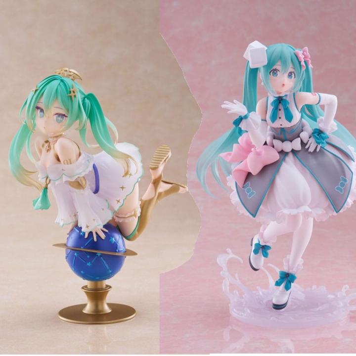 Hatsune Miku PVC Statue Bust Up Figure 39 Melty Sugar / Glittering Star 18 cm