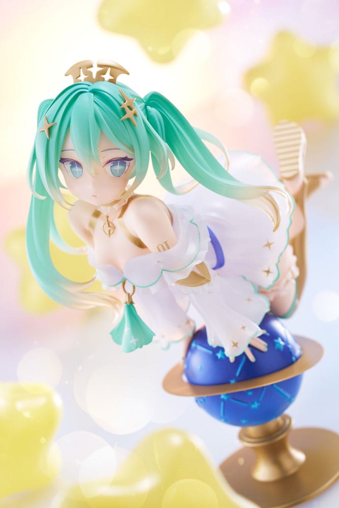 Hatsune Miku PVC Statue Bust Up Figure 39 Melty Sugar / Glittering Star 18 cm