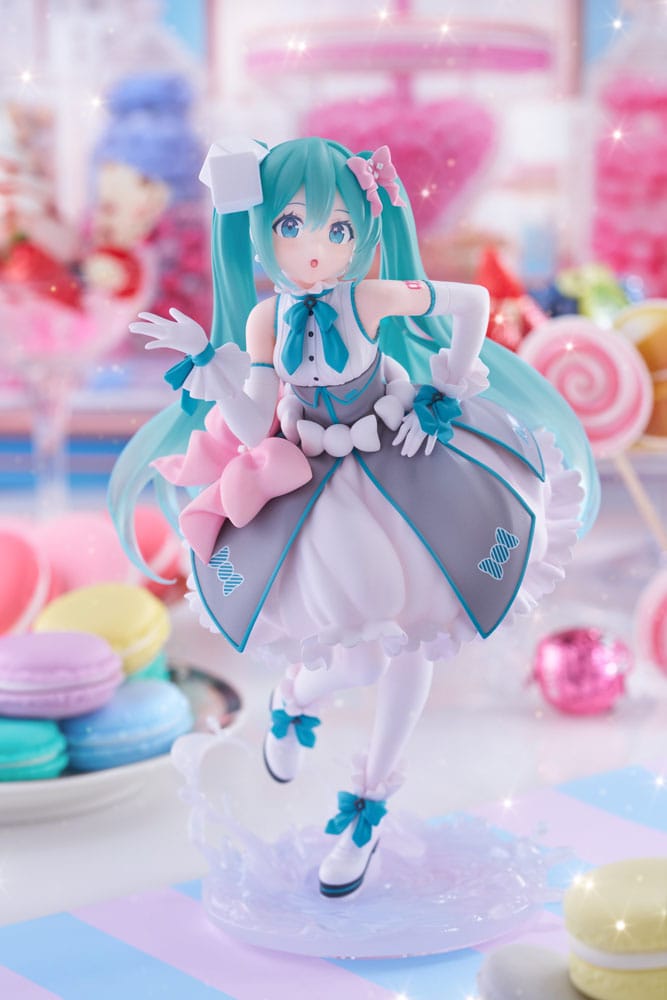 Hatsune Miku PVC Statue Bust Up Figure 39 Melty Sugar / Glittering Star 18 cm