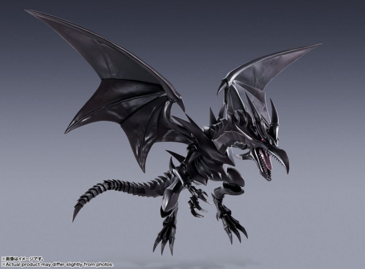 Yu-Gi-Oh! Duel Monsters S.H. Monster Arts Action Figure Red-Eyes-Black Dragon 22 cm