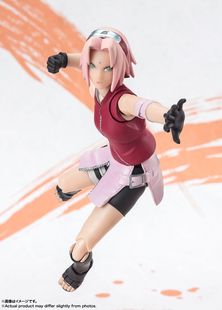 Naruto Shippuden S.H. Figuarts Action Figure Sakura Haruno Naruto OP99 Edition 14 cm