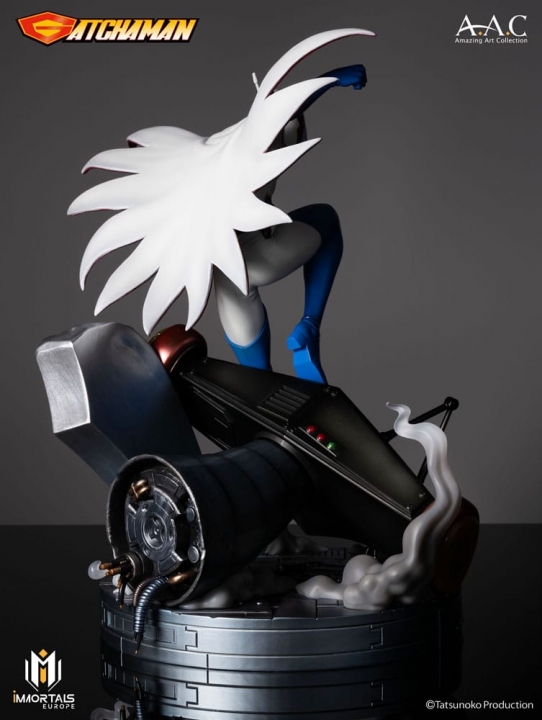 Gatchaman Amazing Art Collection Statue Ken the Eagle / Joe The Condor 34 cm