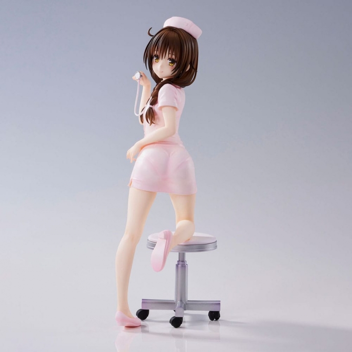 To Love-Ru Darkness Statue PVC Mikan Yuki Nurse Cosplay 25 cm