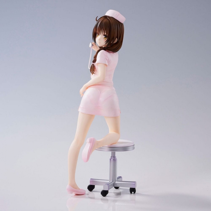 To Love-Ru Darkness Statue PVC Mikan Yuki Nurse Cosplay 25 cm