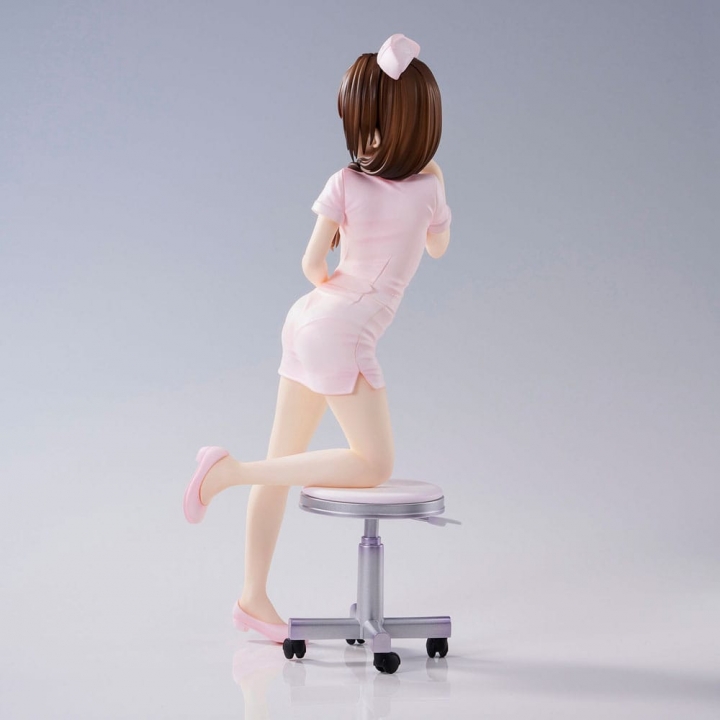 To Love-Ru Darkness Statue PVC Mikan Yuki Nurse Cosplay 25 cm