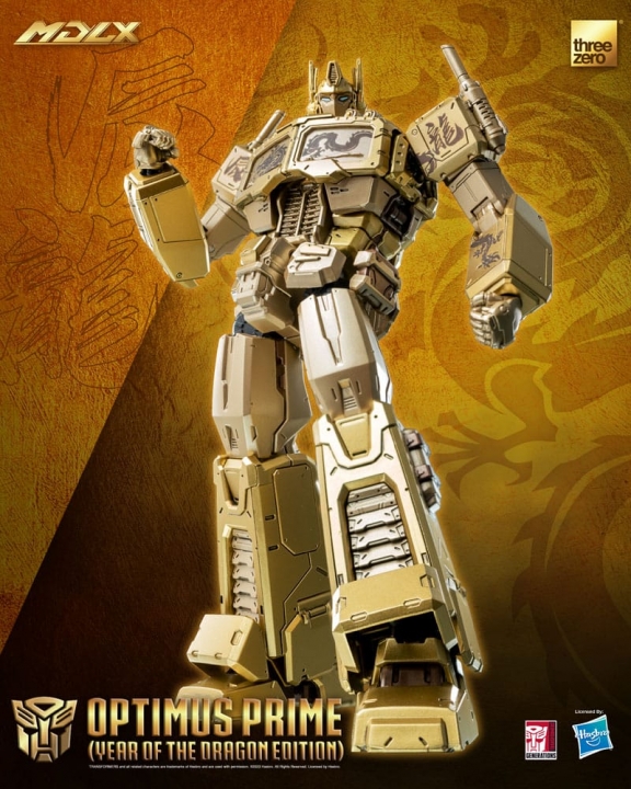 Transformers MDLX Action Figure Optimus Prime (Year of the Dragon Edition) 18 cm