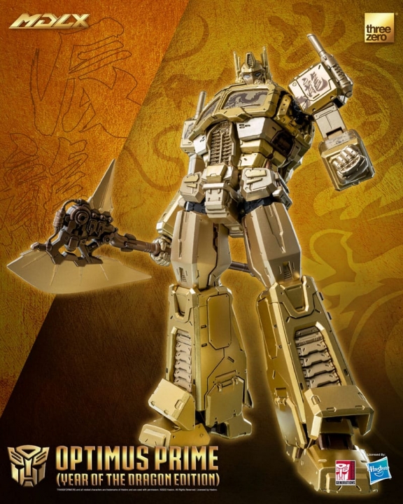 Transformers MDLX Action Figure Optimus Prime (Year of the Dragon Edition) 18 cm