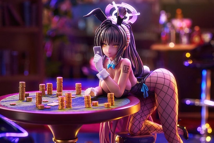 Blue Archive PVC Statue 1/7 Karin Kakudate (Bunny Girl): Game Playing Ver. 21 cm