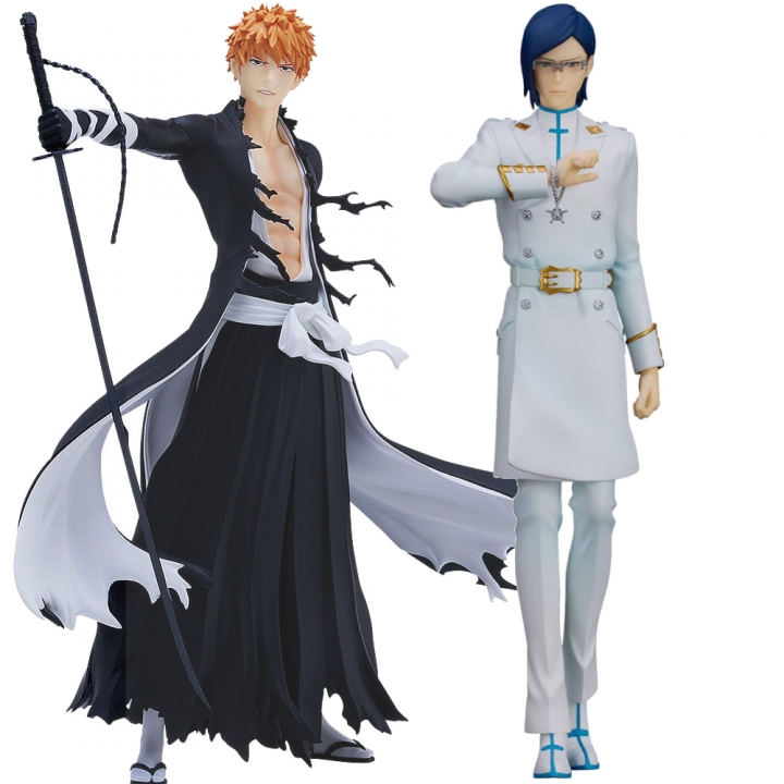 Bleach: Thousand-Year Blood War Pop Up Parade PVC Statue Ichigo Kurosaki / Uryu Ishida 19 cm