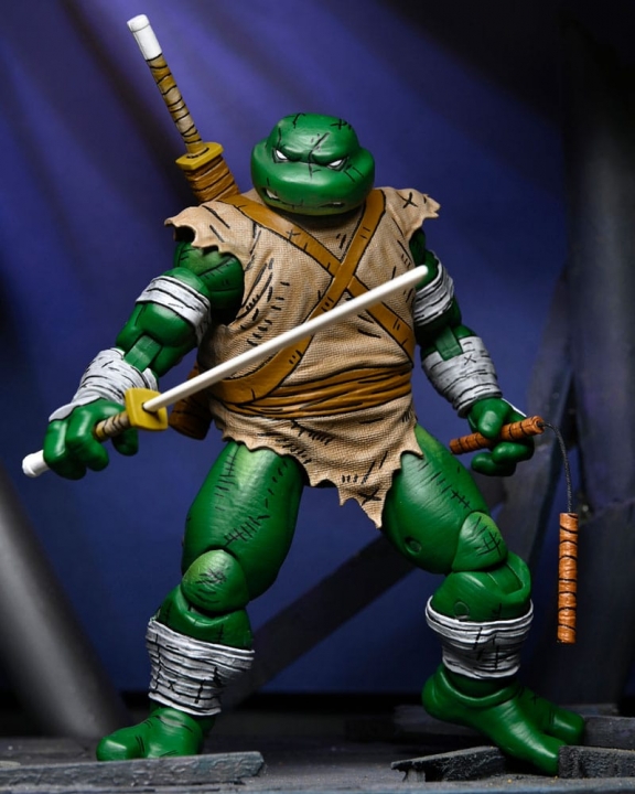 TMNT Mirage Comics Action Figure Michelangelo The Wanderer 18 cm