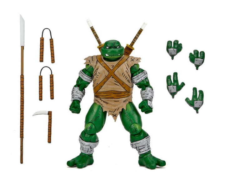 TMNT Mirage Comics Action Figure Michelangelo The Wanderer 18 cm