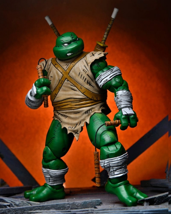 TMNT Mirage Comics Action Figure Michelangelo The Wanderer 18 cm