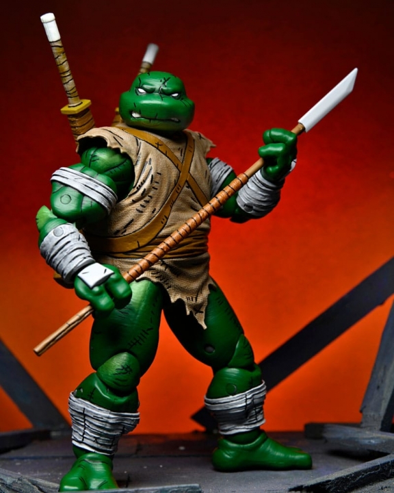 TMNT Mirage Comics Action Figure Michelangelo The Wanderer 18 cm