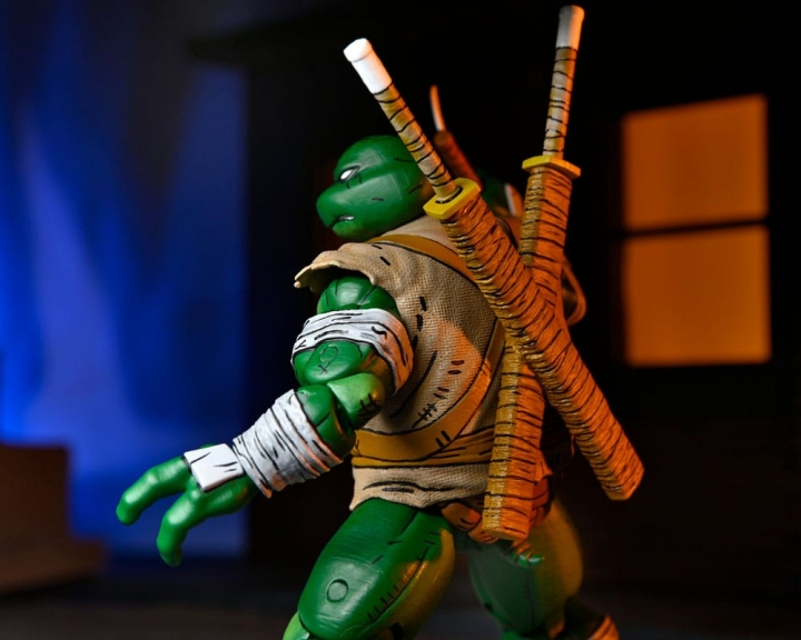 TMNT Mirage Comics Action Figure Michelangelo The Wanderer 18 cm