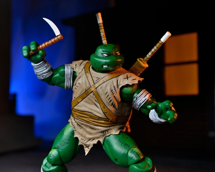 TMNT Mirage Comics Action Figure Michelangelo The Wanderer 18 cm