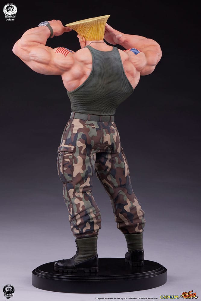 Street Fighter 6 PVC Statue 1/4 Guile / Guile Deluxe Edition 50 cm