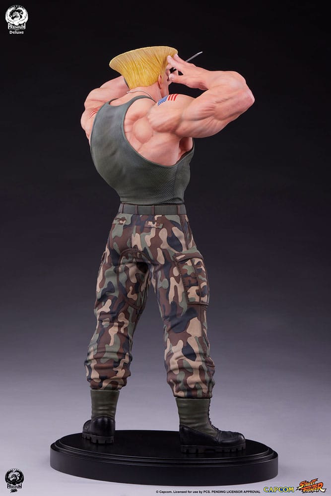 Street Fighter 6 PVC Statue 1/4 Guile / Guile Deluxe Edition 50 cm