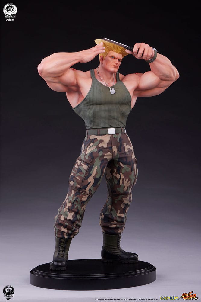 Street Fighter 6 PVC Statue 1/4 Guile / Guile Deluxe Edition 50 cm