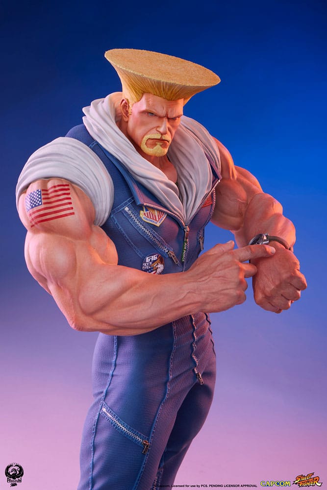 Street Fighter 6 PVC Statue 1/4 Guile / Guile Deluxe Edition 50 cm