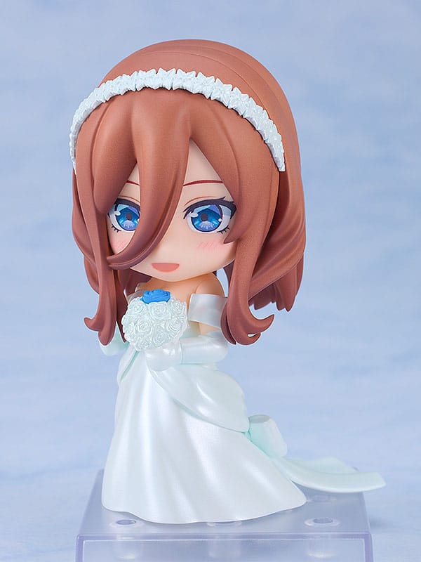 The Quintessential Quintuplets Nendoroid Action Figure Miku Nakano: Wedding Dress Ver. 10 cm