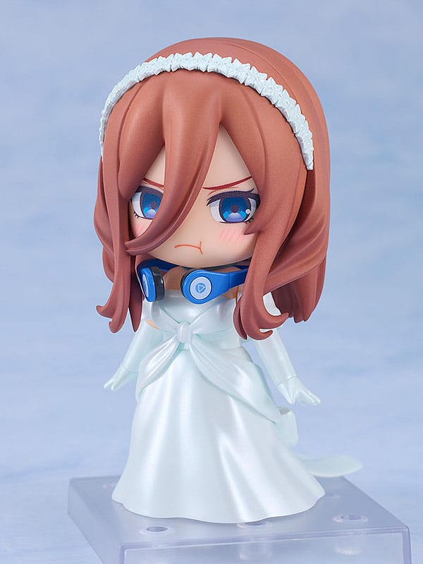 The Quintessential Quintuplets Nendoroid Action Figure Miku Nakano: Wedding Dress Ver. 10 cm